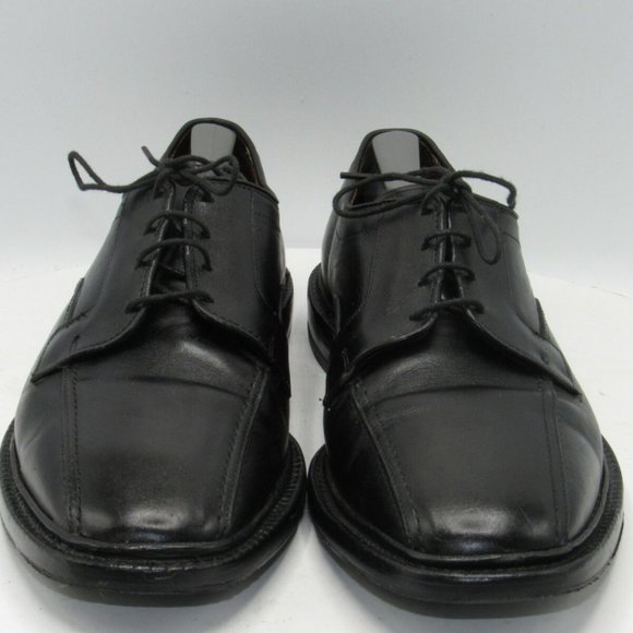 Allen Edmonds Size 10 D Black Oxfords C3A B45